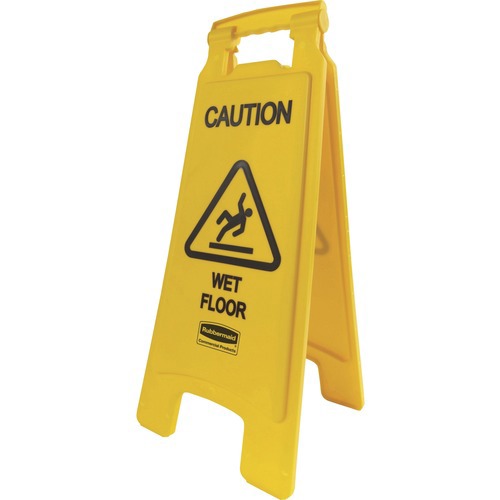 SIGN,CAUTION,WET FLR,YW